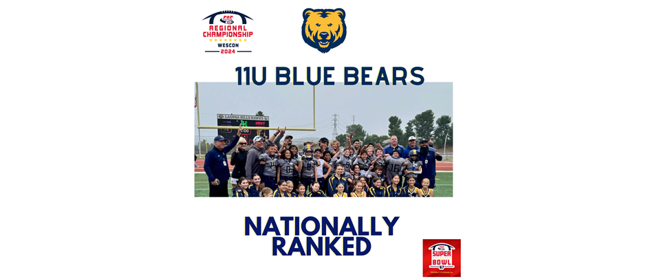 11U Nationally Ranked